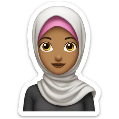 Hijabi girl pretty sticker