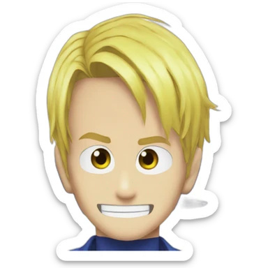 One piece sanji sticker