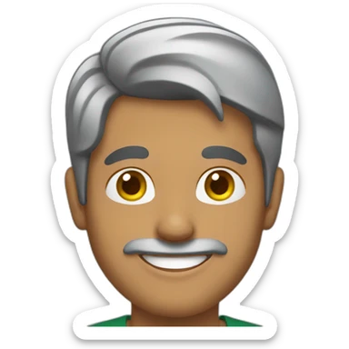 Pakistani Man Smiling  sticker