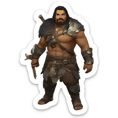game black desert online Papu sticker