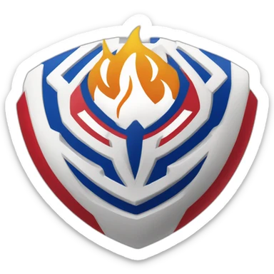 Logo de l'Olympique lyonnais sticker