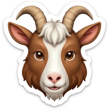 The goat sticker