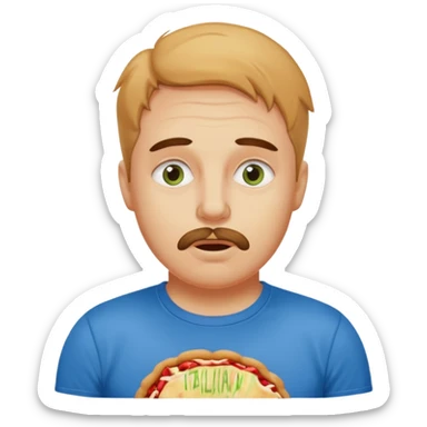 Make it Italian brain rot sticker