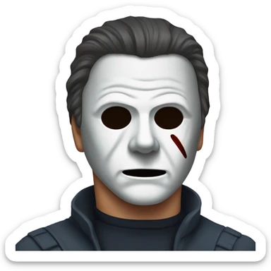 Michael myers sticker