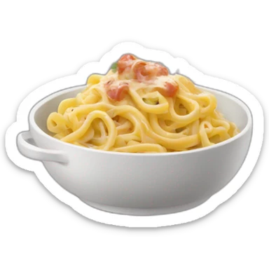 Pasta carbonara sticker