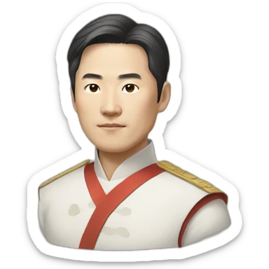 Lee yong bok sticker