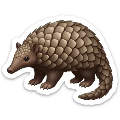 Pangolin sticker