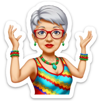 Salsa Dancer sticker