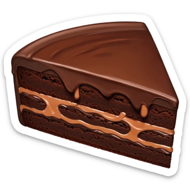 Chocolate cake sticker