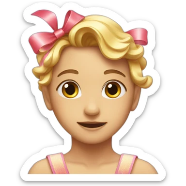 twinkle with ribbon sticker