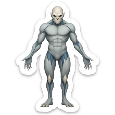 Abstract La Creatura full body sticker