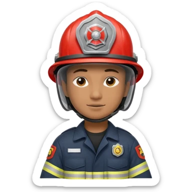 Firefighter  sticker