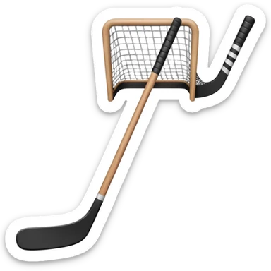 Hockey goalie stick sticker