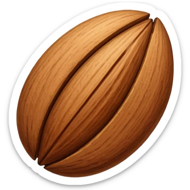 roasted almond sticker