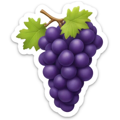 grapes sticker
