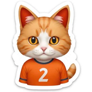 gato ocn polera del arsenal sticker