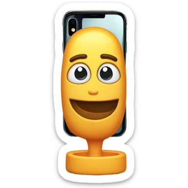 Cell Phone Holder sticker