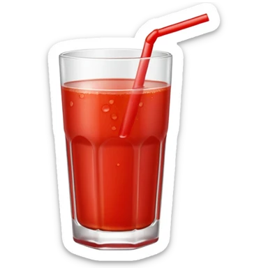 tomato juice sticker