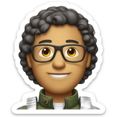 40-year old nerd who is also a pilot sticker