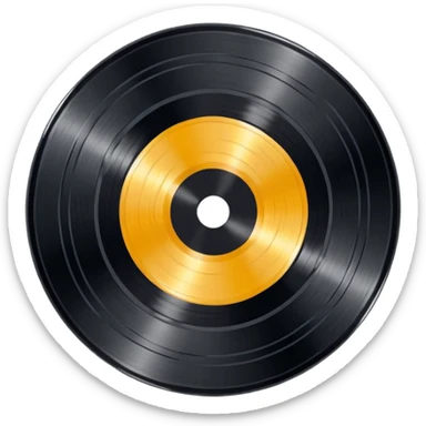 Vinyl Record sticker