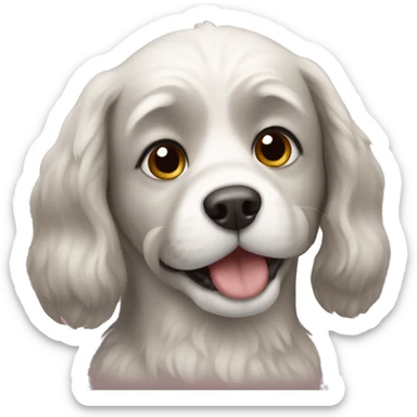 Dog sticker