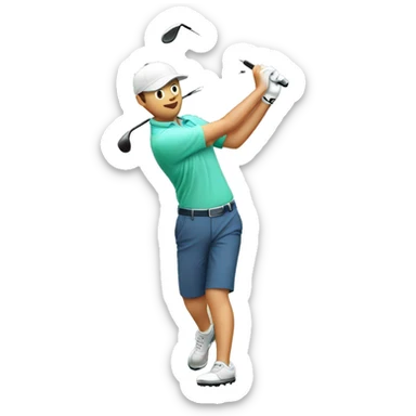 golf sticker