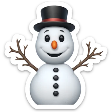 Olaf from the Frozen movie sticker