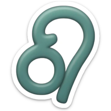 sixty two number sign sticker