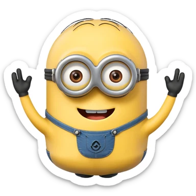 Un minion sticker