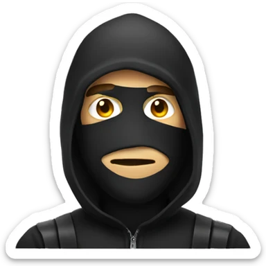 robber emoji sticker