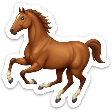 im coming home horse emoji sticker