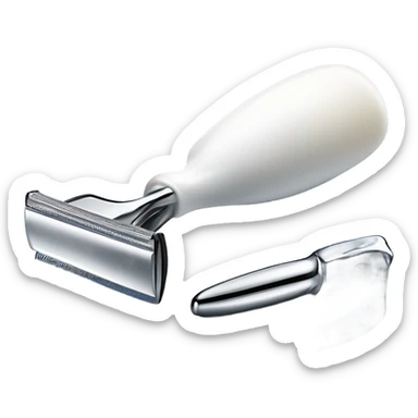 shower shave shine sticker