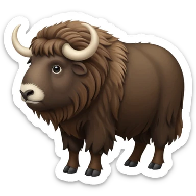 Muskox sticker