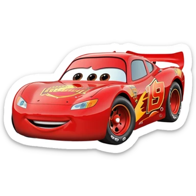 cars movie sticker