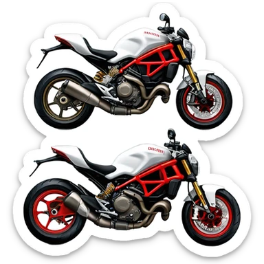 ducati monster sticker