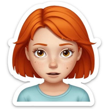 girl breaking the rules sticker