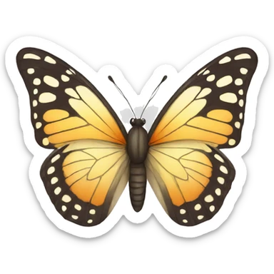 Butterfly sticker