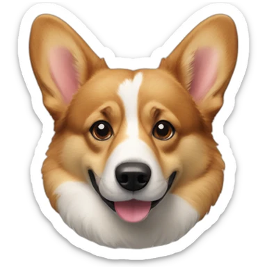 Corgi et berger allemand sticker