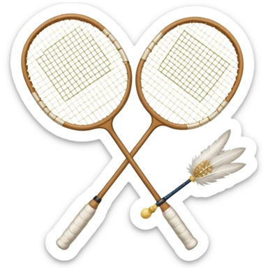 Badminton  sticker