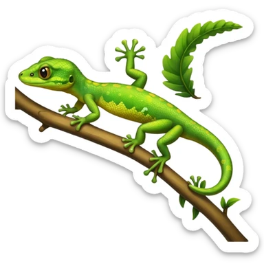 Gecko sticker