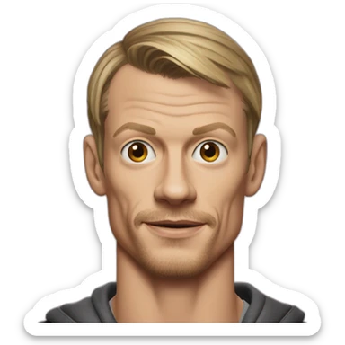 Joel Kinnaman comes out of the closet sticker