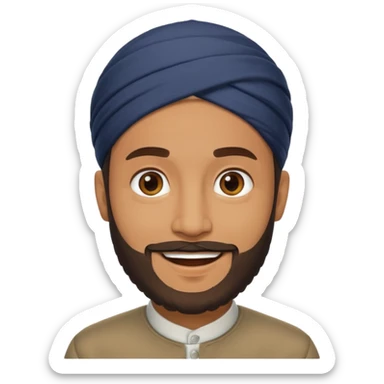 A MUSLIM EMOJI sticker