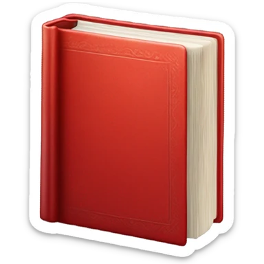 red book sticker