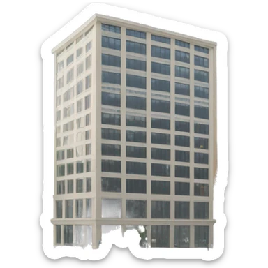 Avenue HQ Mann Island building   sticker