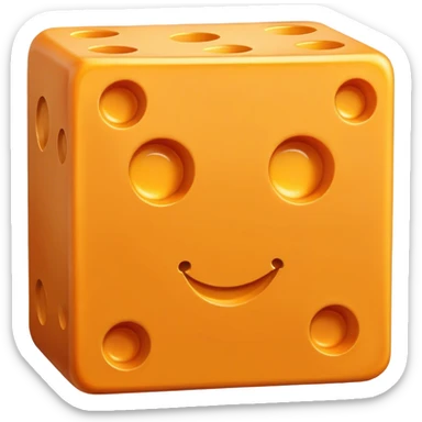Cheddar game icon sticker