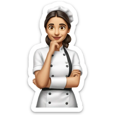 Alia bhatt as chef sticker