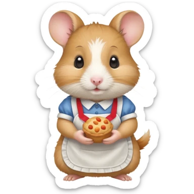 Hostess hamster sticker