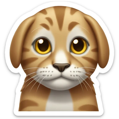 Big back cat sticker