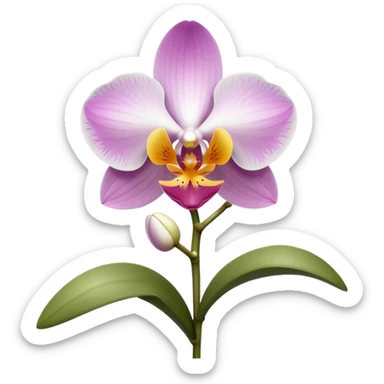 orchid sticker