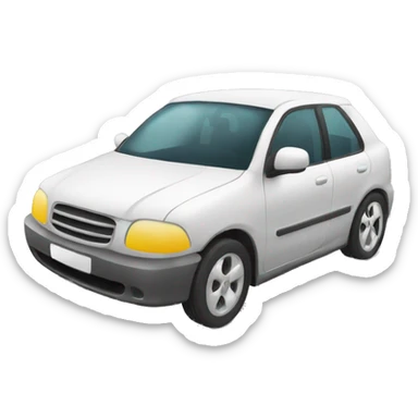 Driving a fast care sticker